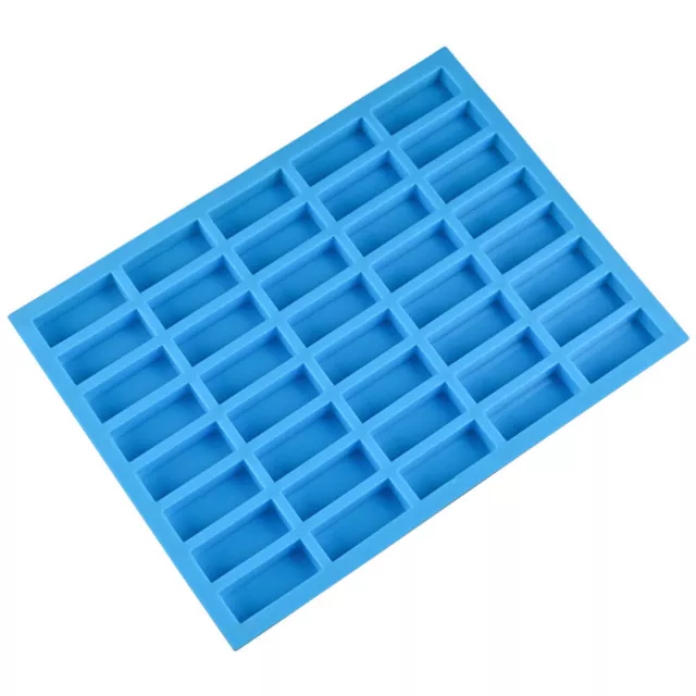 40 Cavities Water Bottle Ice Stick Tray Silicone Cube Maker Food Grade