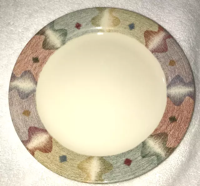 Vintage Corning Ware Corelle MIRAGE Pattern 7 1/4" Salad Bread Plates 7.25" NICE