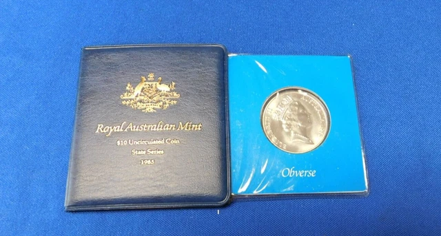 1987 STATE SERIES - NSW $10 Fine Silver Proof 92.5 - ROYAL AUSTRALIAN MINT