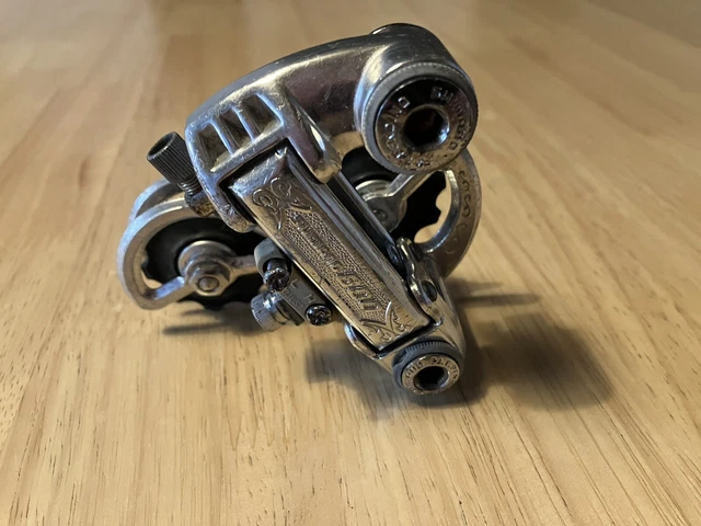 VINTAGE SHIMANO 100GS BICYCLE 28.6 MM CLAMP BOTTOM PULL FRONT DERAILLEUR FD- M100