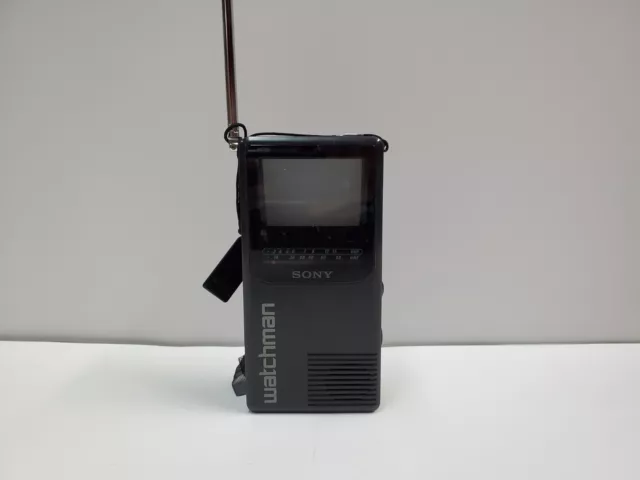Vintage Sony Watchman FD-230 Portable Handheld Black & White Television