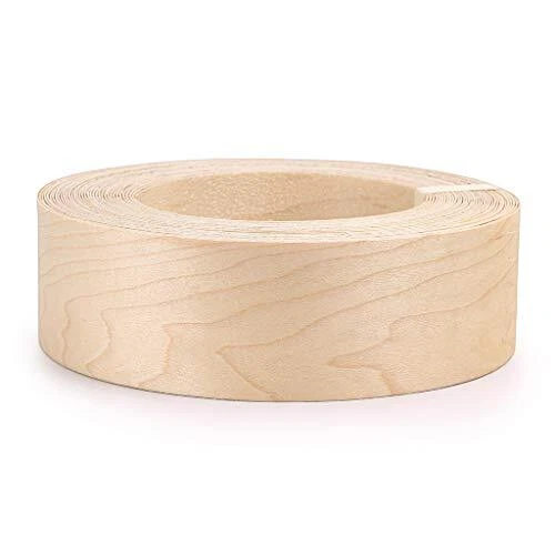 Skelang Maple 2" x 50' Roll Wood Veneer Edge Banding Preglued Iron-On with Ho...