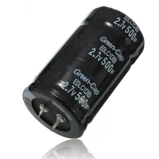 35*60MM Farad Capacitor 2.7V 500F  Auto Capacitor About 20W Power New