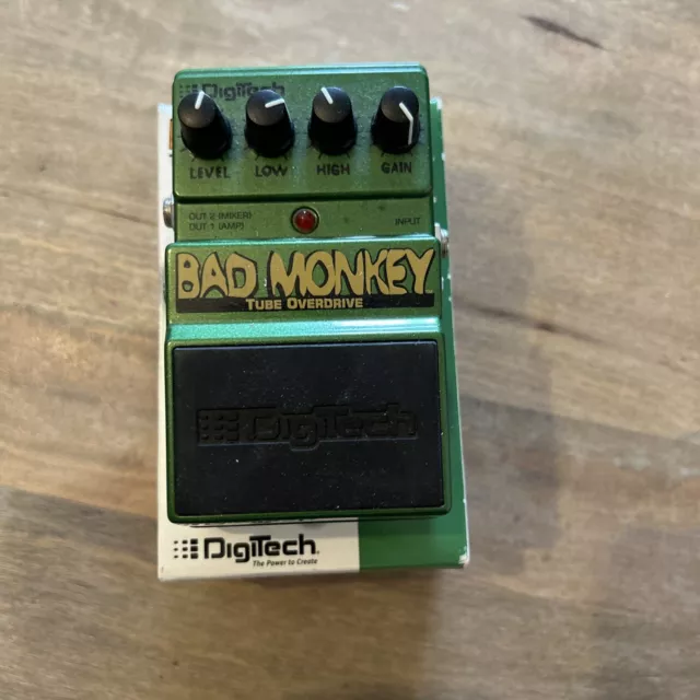 DigiTech Bad Monkey Tube Overdrive Guitar Effects Pedal