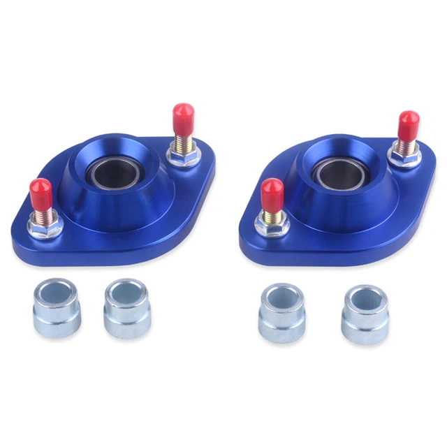 2 pz/set montaggio a shock piastre Cuscino a sfera posteriore superiore per BMW E36 blu