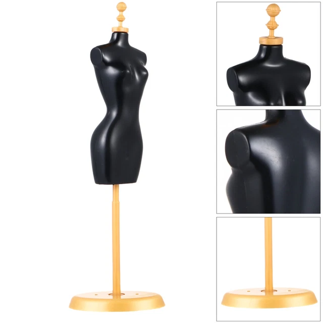 Soporte modelo muñeca escaparate molde de vestir percha 6 piezas
