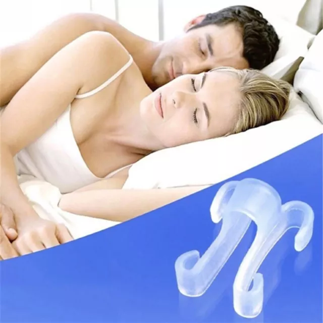 Sleeping Aid Health Care Anti-Snoring Device Nose Breathe Clip Stop Snore D.J Sb