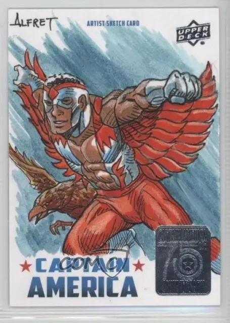 2016 Marvel Captain America 75th Anniversary Sketch Cards 1/1 Alfret Le Auto b9t