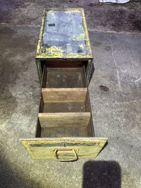 1950s ATOMIC ENERGY COMMISSION AT&C  STAMPED  SHIPPING CRATE TRUNK DRAWER