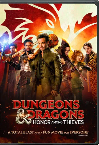 PRE-ORDER Dungeons & Dragons: Honor Among Thieves [New DVD] Ac-3/Dolby Digital,
