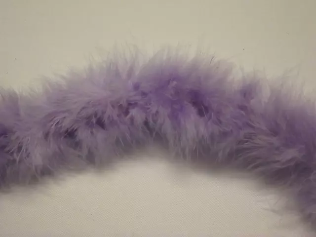 Trimits High Quality Decorative Marabou Boa Feather Trim - LILAC