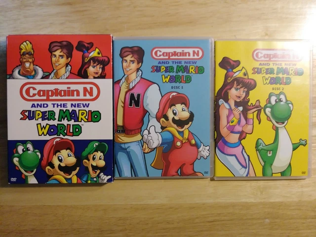 CAPTAIN N AND The New Super Mario World Dvd- Rare $89.99