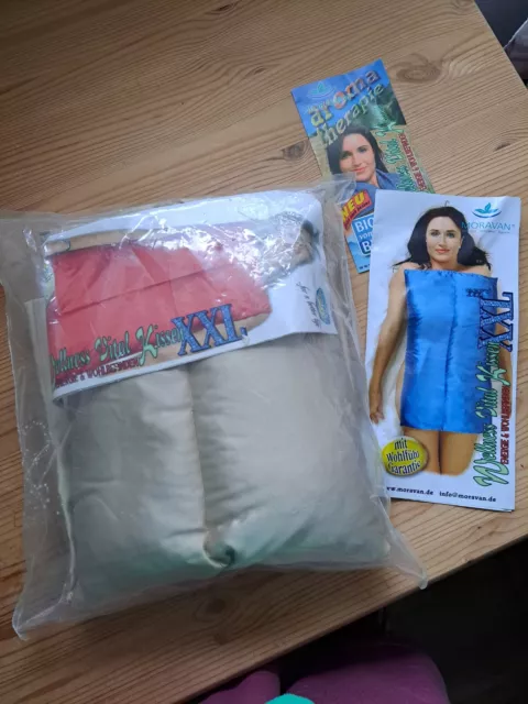 Dinkelkissen, Körnerkissen, Wärmekissen, XXL Vital Wärmekissen, original verpack