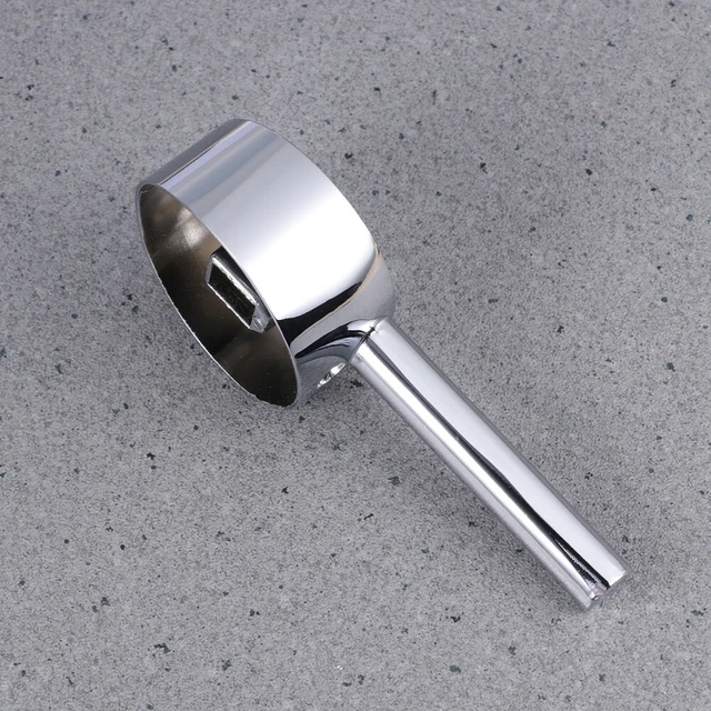 Grifo de agarre de interruptor manijas de grifo mango de agua mango de agua plateado