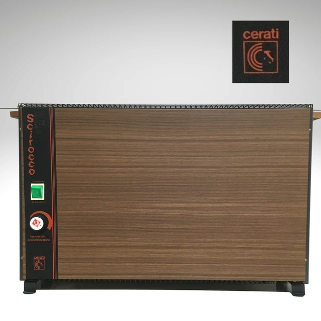 STUFA STUFETTA ELETTRICA vintage elettrodomestici d'epoca anni 70 Made