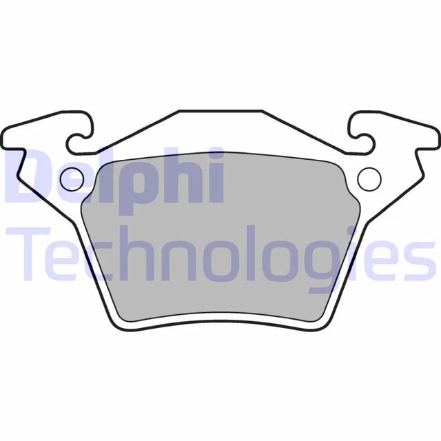 Delphi Lp1471 Set Pastiglie Freno Freno Disco per Mercedes 99-03