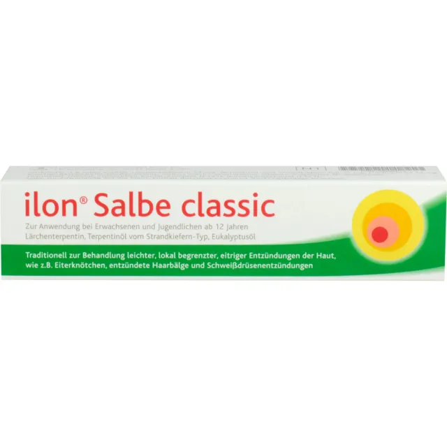 ilon Salbe classic bei leichten eitrigen Entzündungen , 25 g Salbe 10056674