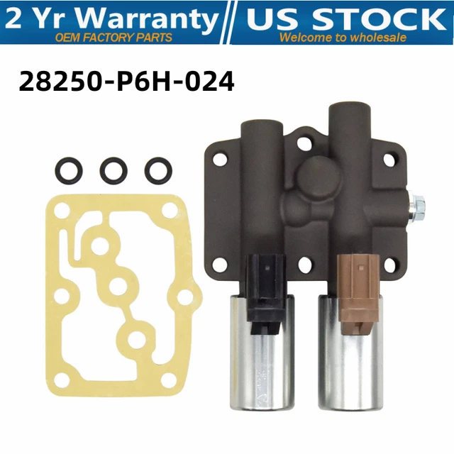 TRANSMISSION DUAL LINEAR Shift Solenoid 28250P6H024 For Honda Accord