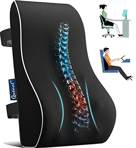 Lumbar Support Pillow for Office Chair Back Support Pillow for Car, Computer,...