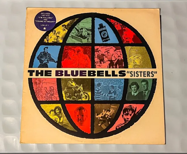 The Bluebells–Sisters/London Records LONLP1 1984 UK A3/B4 Press YOUNG AT HEART