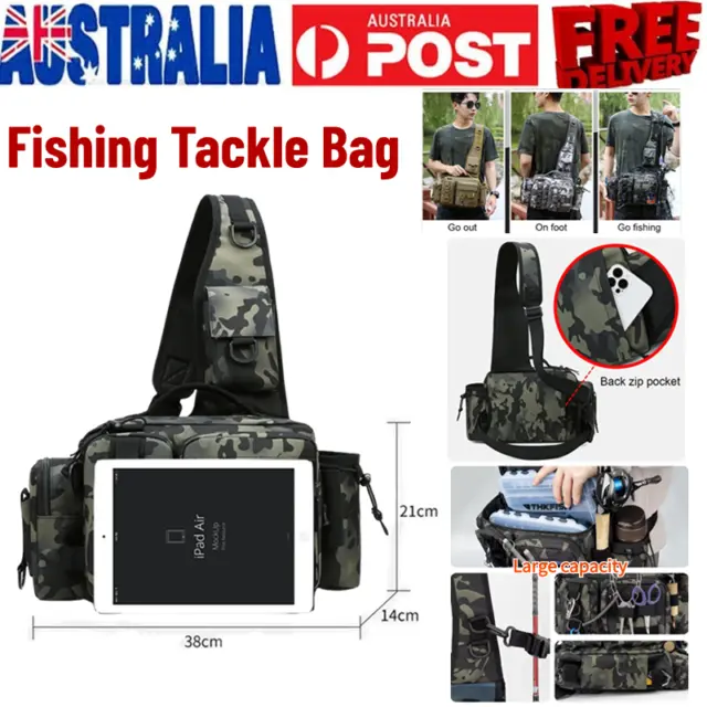 MULTIFUNCTIONAL FISHING TACKLE Bags Single Shoulder Crossbody