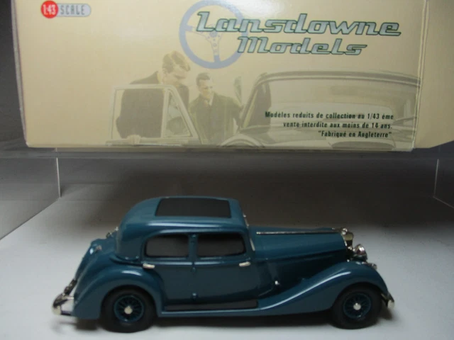 Lansdowne Models 1/43 – Bentley 4.5L Park Ward DHC 1936, Rouge, à Restaurer