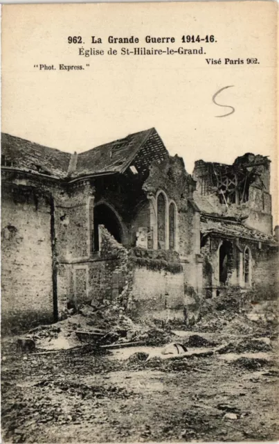 CPA AK Military Church of St-HILAIRE the Great (362075)