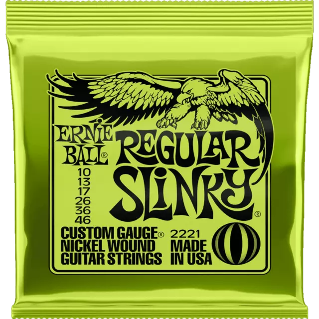 ERNIE BALL - CEB 2221 - Cordes guitare électrique - Slinky nickel wound NEUF