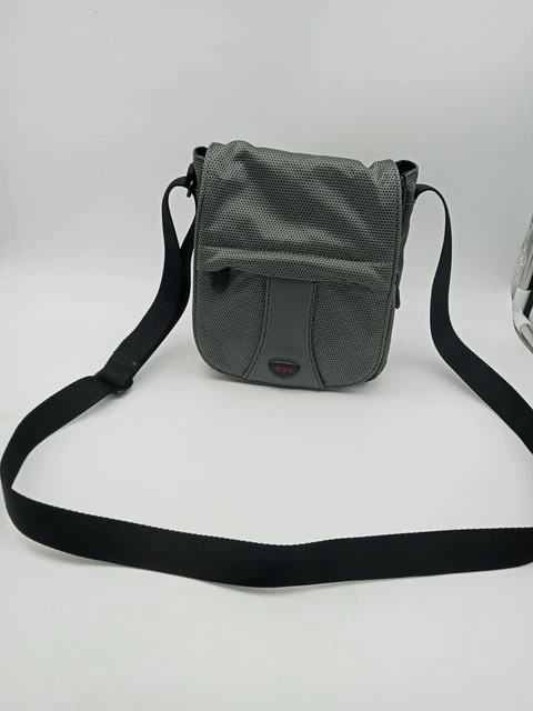 Tumi small crossbody bag ballistic nylon organizer