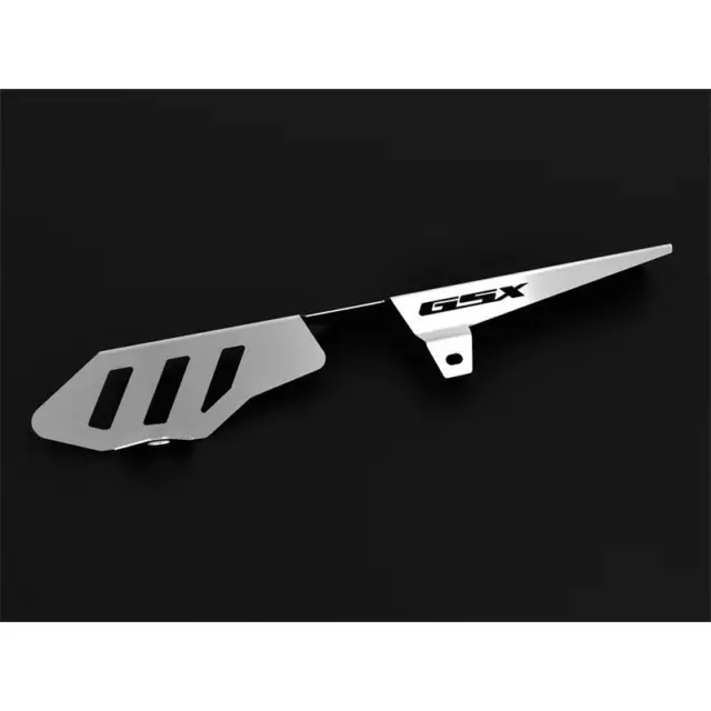 Compatibile Con Suzuki GSX 1400 GSX1400 Bj 2001-08 Protezione Catena Logo Silver