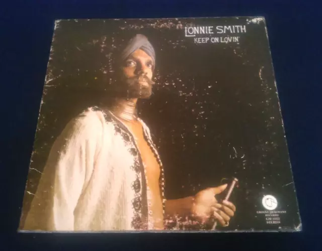 Lonnie Smith - Keep On Lovin Lp / Original U.s Groove Merchant Gm 3312