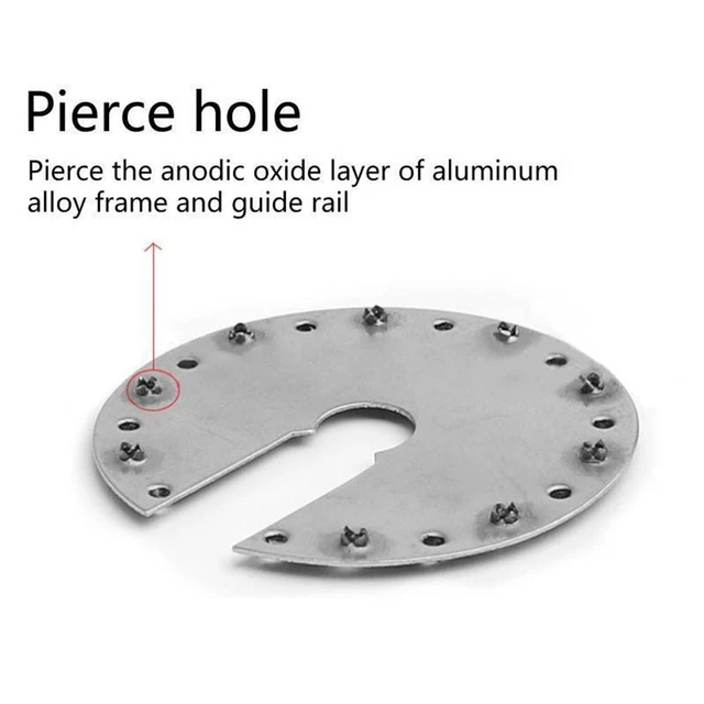 Support De Polissage En Aluminium 5 Pouces M14 - HOMESOM Avec Système Crochet Et Boucle Pour Polisseuse