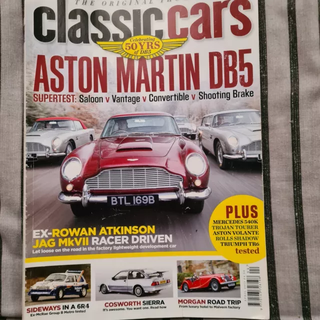 Classic Car Magazine April 2013 DB5, Sierra Cosworth, 6R4