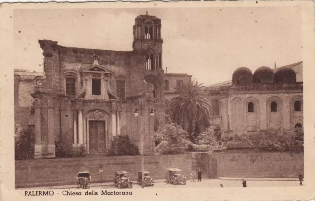 Np0536 - Palermo - Chiesa Martorana Viaggiata 1935