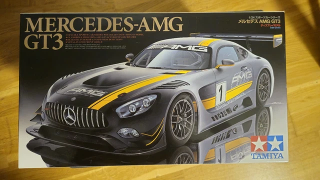 TAMIYA 1/24 SCALE Mercedes AMG GT3 Model Kit £37.12 - PicClick UK