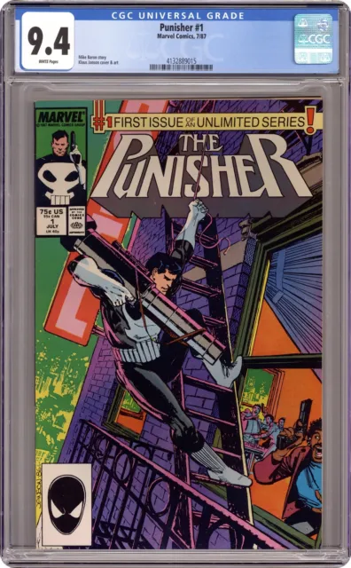 Punisher #1 CGC 9.4 1987 4132889015