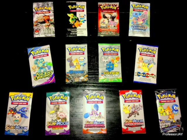 Pokemon Carte Nuovo Sigillato Campioni Booster Divertente Confezioni Pre Ex LV X