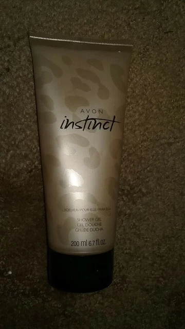 "INSTINCT EDP ""GEL DE DUCHA"" AVON Cuerpo de baño para mujer RETIRADO Stock antiguo NUEVO