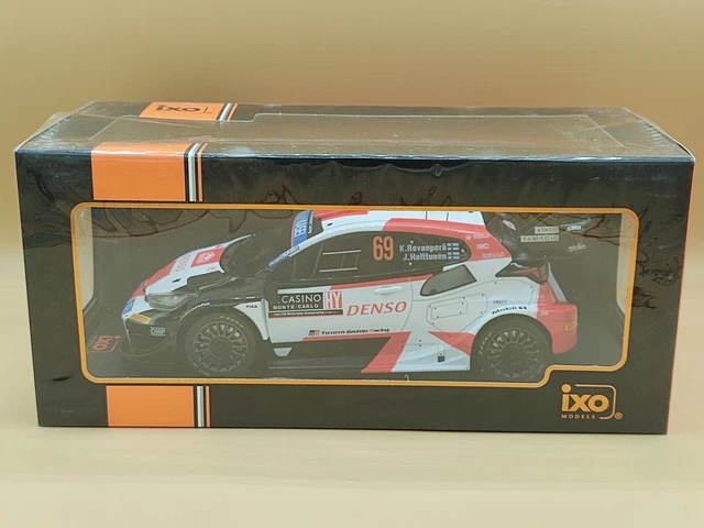 Modèle Réduit TOYOTA GR Yaris Rallye Monte-Carlo 2023 N°17 - Échelle 1/18 Par IXOMODELS, Métal Et Plastique