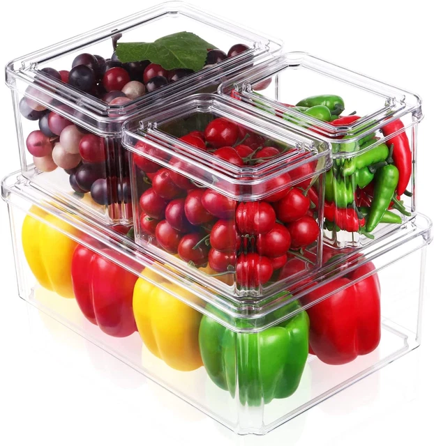 1 o 2 contenitori organizer per frigorifero | Groupon Goods