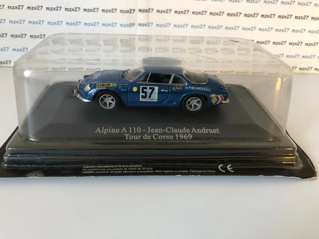 Coffret Alpine A110 Rallye Tour De Corse 1976 – MINITDC 1/43 (Neuf, Boîte Fermée)