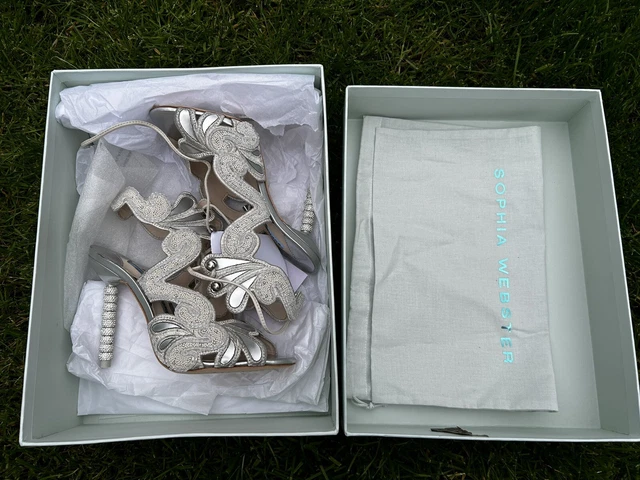 SOPHIA WEBSTER brand new Chiara butterfly heels 150.00 PicClick UK