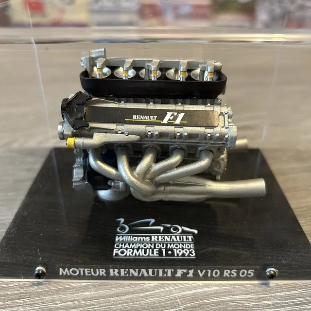 RARE Moteur Renault F1 V10 RS 05 Williams FW15 Alain Prost 1993 1/10 - Collection