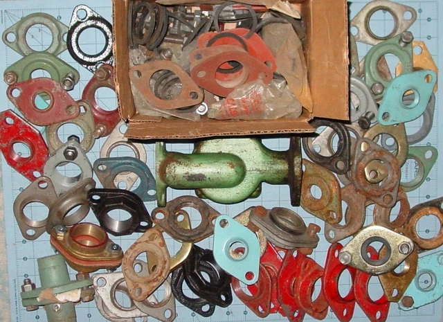 Large Plumbing Circulator Pump Flange Gasket Mixed Spare Parts Supply Lot USA