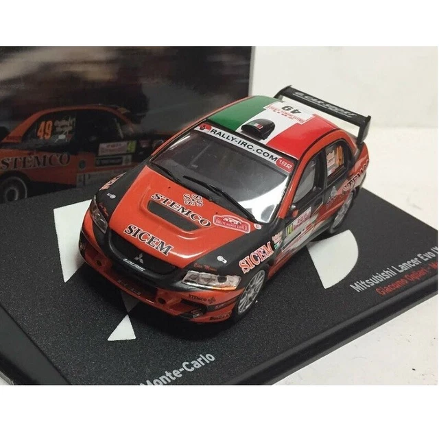 Mitsubishi Lancer Evo IX Gr.N Ogliari 2011 Rallye Monte Carlo 1:43 Ixo Altaya