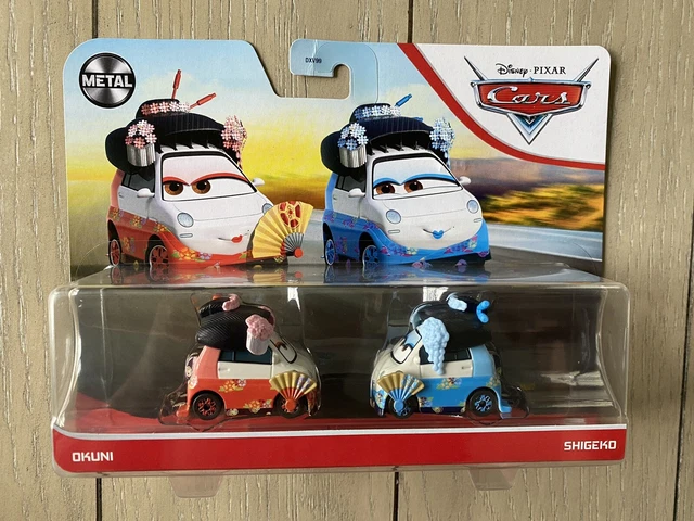 DISNEY PIXAR CARS 2021 Metal Series Okuni & Shigeko Cars 2 Tokyo 2 Pack ...