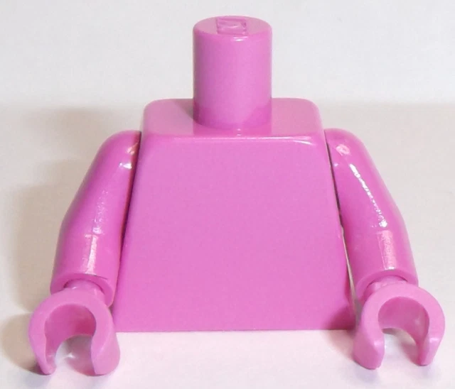 LEGO 1 MINIFIGURE Dark Pink Torso New Genuine Minifig Part £2.30 ...