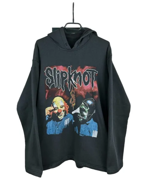 Vintage Slipknot Iowa Band Hoodie Sweatshirt rare Hype Y2k Size L