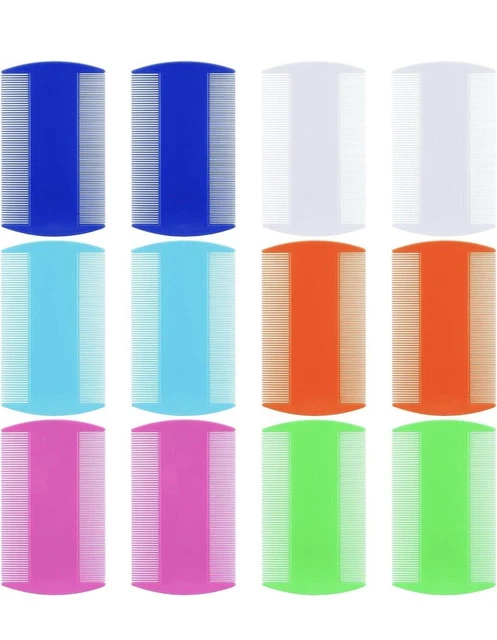 Head Lice Comb Nit Comb Double Sided Random Color 3