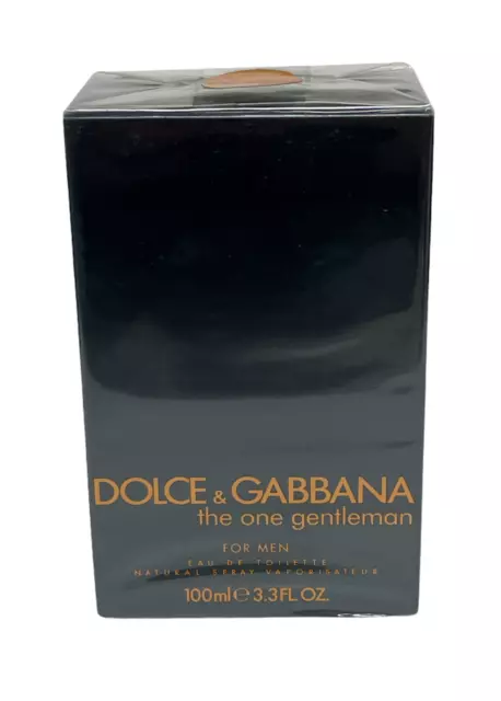 Dolce & Gabbana The One Gentleman For Men Eau De Toilette 100mL/3.3oz NEW SEALED